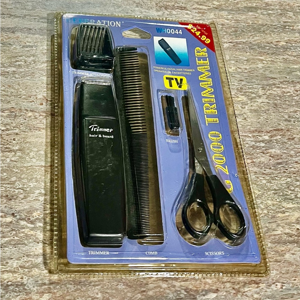 NIB GenerationWH0044 Hair and facial hair trimmer set